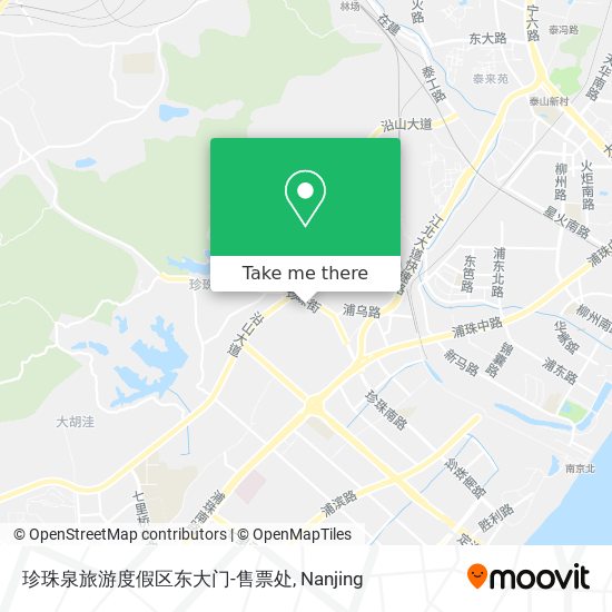 珍珠泉旅游度假区东大门-售票处 map
