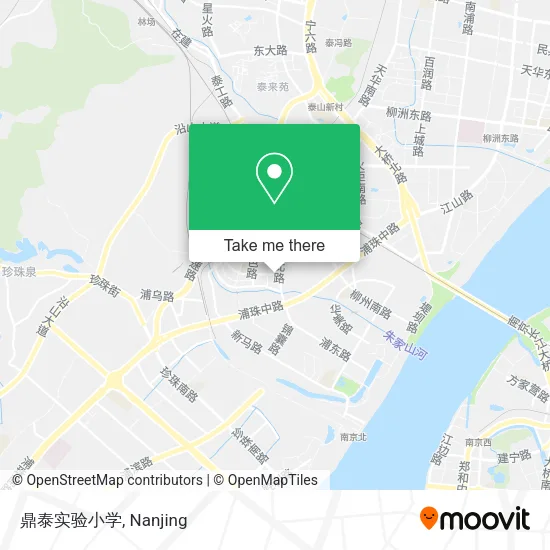 鼎泰实验小学 map