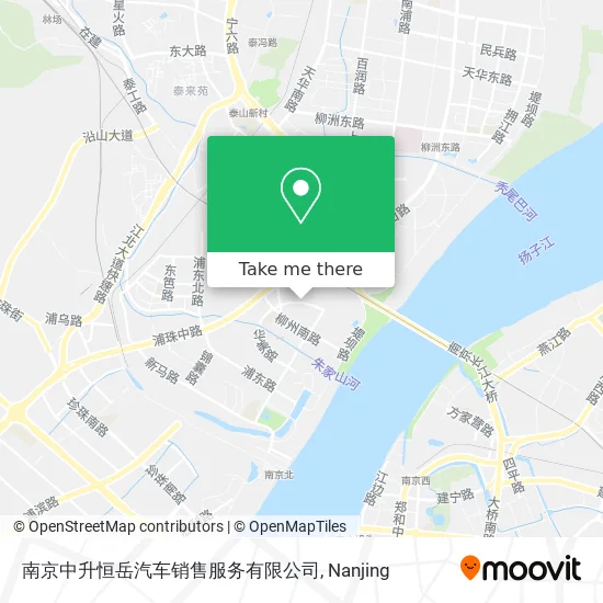 南京中升恒岳汽车销售服务有限公司 map