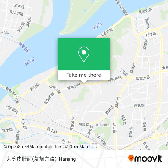大碗皮肚面(幕旭东路) map