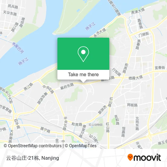 云谷山庄-21栋 map