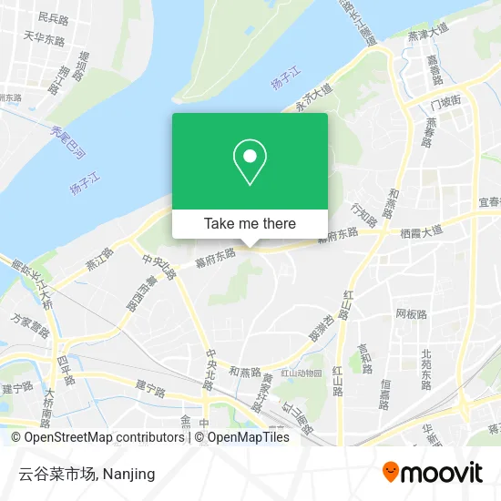 云谷菜市场 map
