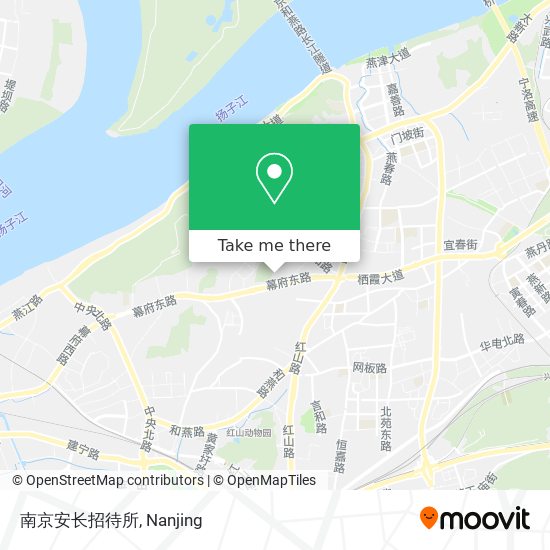 南京安长招待所 map