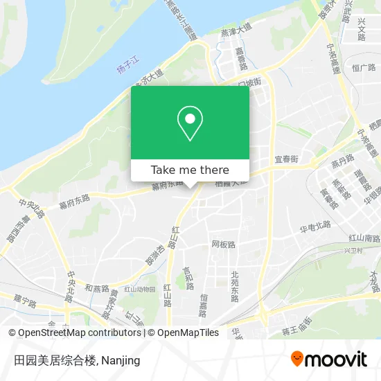 田园美居综合楼 map