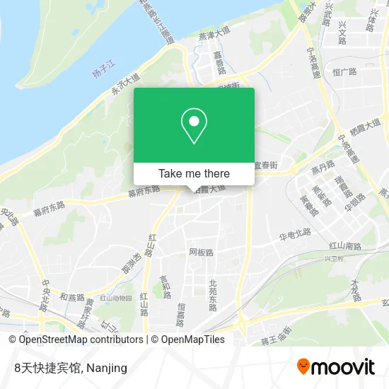 8天快捷宾馆 map