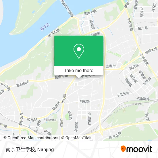 南京卫生学校 map