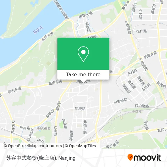 苏客中式餐饮(晓庄店) map