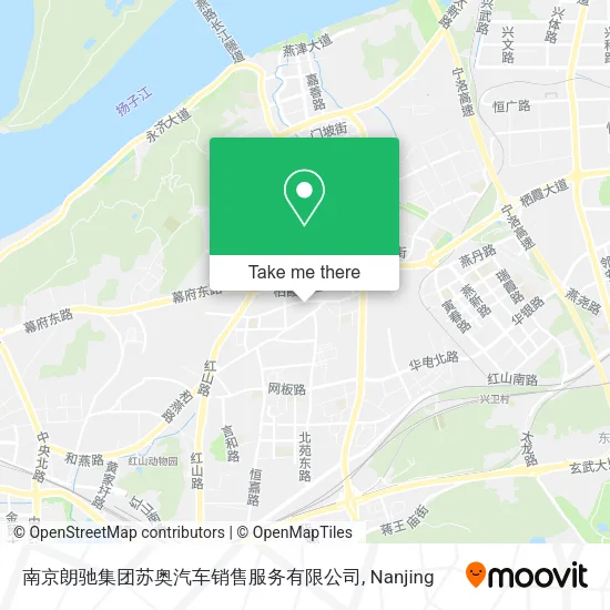南京朗驰集团苏奥汽车销售服务有限公司 map