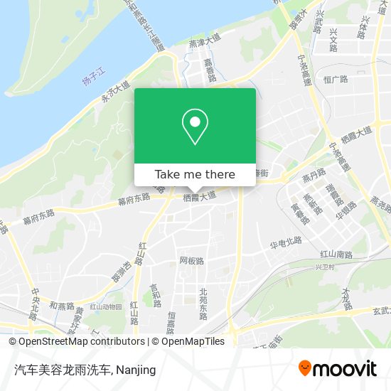 汽车美容龙雨洗车 map