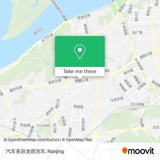汽车美容龙雨洗车 map