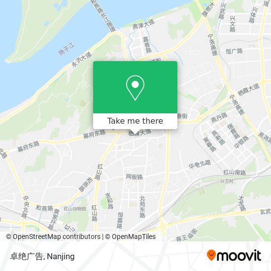 卓绝广告 map