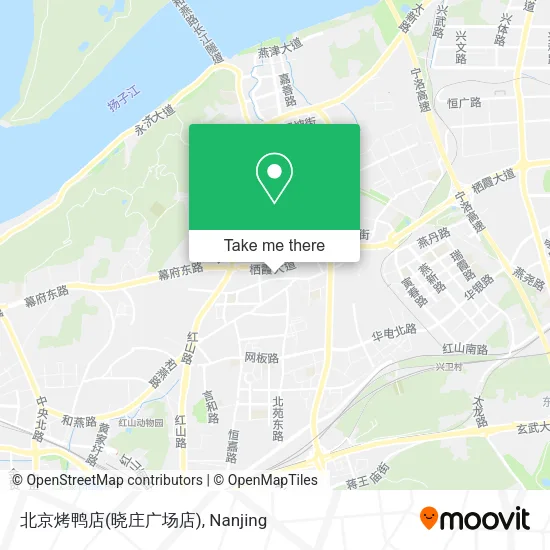 北京烤鸭店(晓庄广场店) map