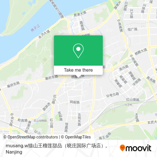 musang.w猫山王榴莲甜品（晓庄国际广场店） map