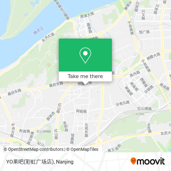 YO果吧(彩虹广场店) map