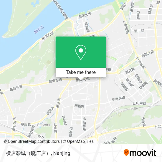 横店影城（晓庄店） map