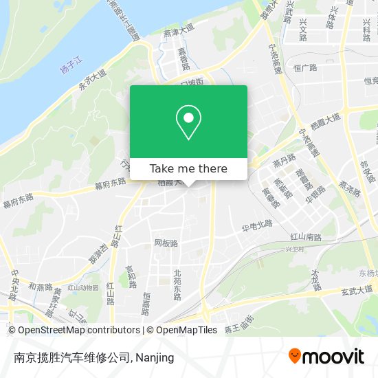 南京揽胜汽车维修公司 map