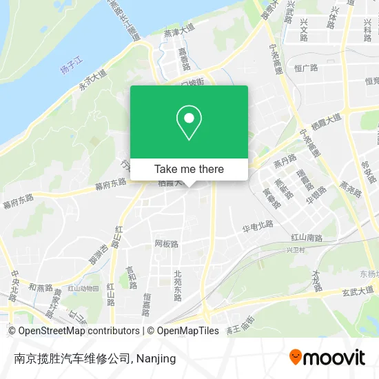 南京揽胜汽车维修公司 map