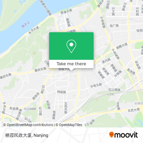 栖霞民政大厦 map