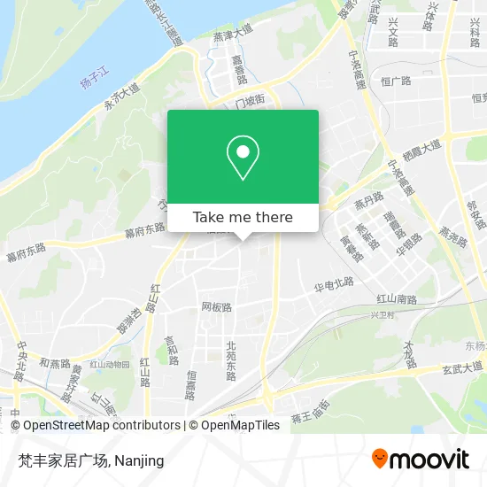 梵丰家居广场 map