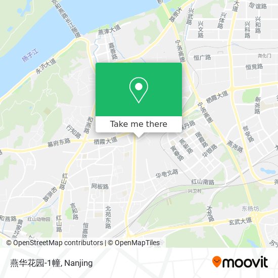 燕华花园-1幢 map