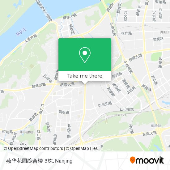 燕华花园综合楼-3栋 map