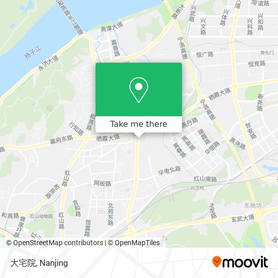 大宅院 map