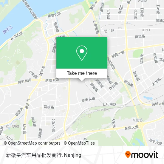 新徽皇汽车用品批发商行 map
