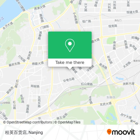 桂英百货店 map