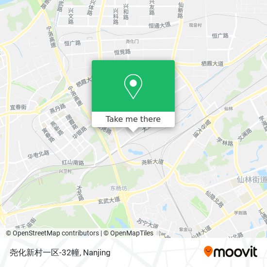 尧化新村一区-32幢 map