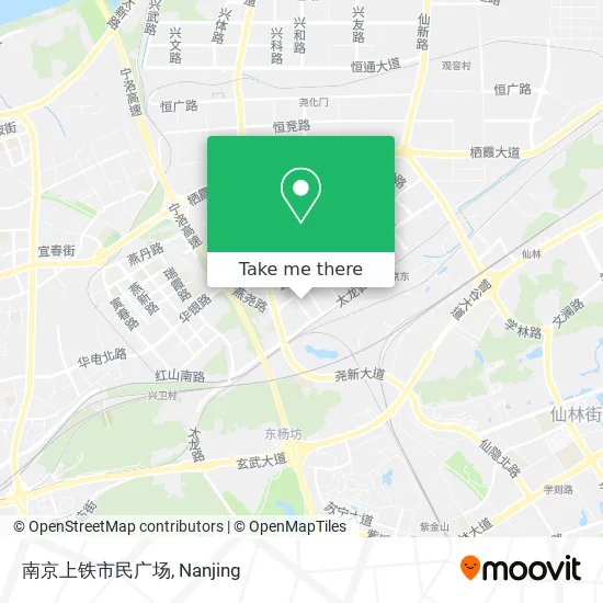南京上铁市民广场 map