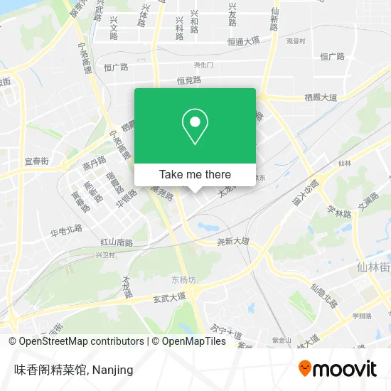 味香阁精菜馆 map