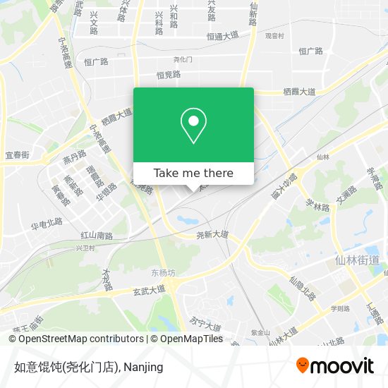 如意馄饨(尧化门店) map