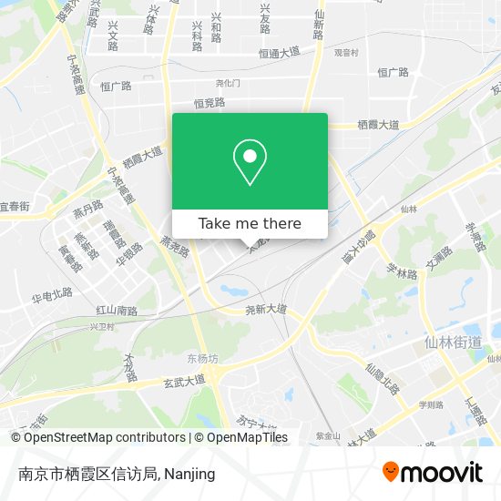 南京市栖霞区信访局 map