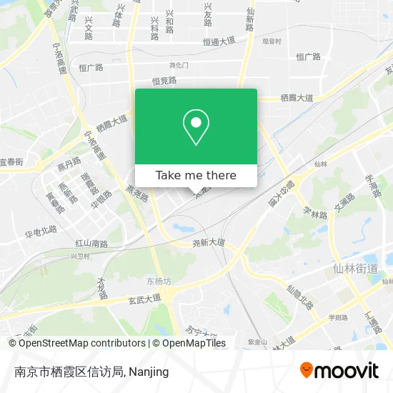 南京市栖霞区信访局 map