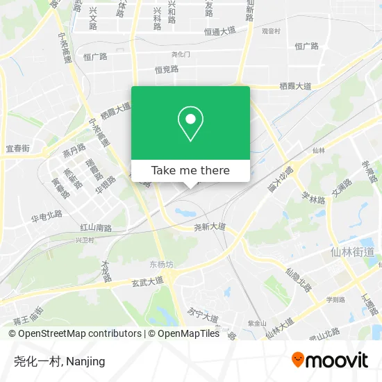 尧化一村 map