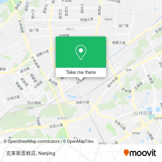克莱斯蛋糕店 map