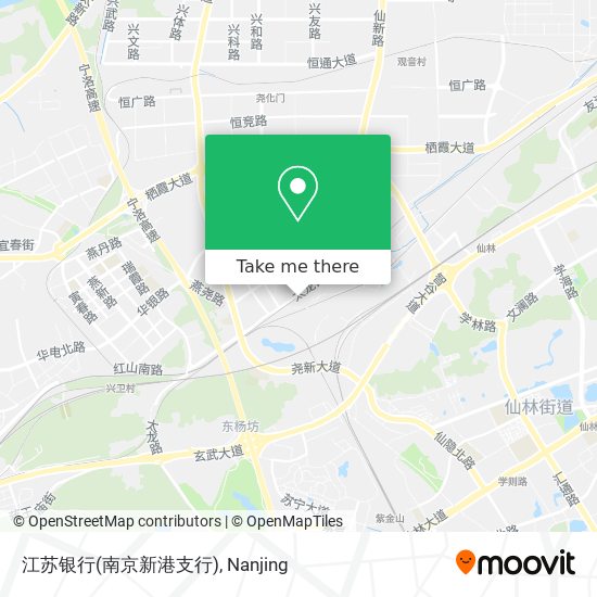 江苏银行(南京新港支行) map