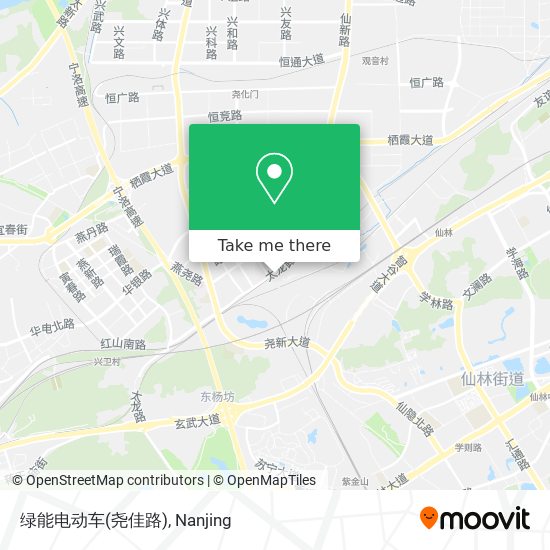 绿能电动车(尧佳路) map