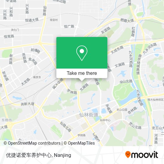优捷诺爱车养护中心 map