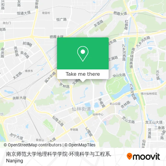 南京师范大学地理科学学院-环境科学与工程系 map