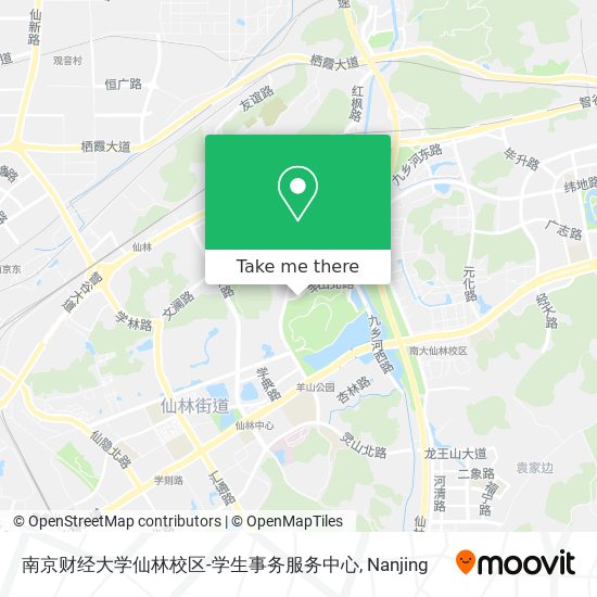 南京财经大学仙林校区-学生事务服务中心 map