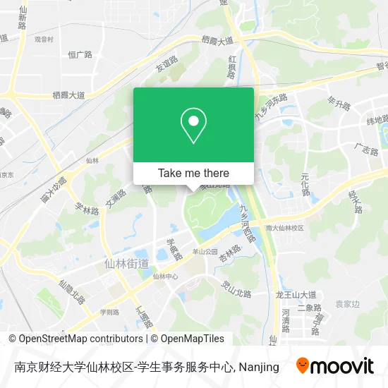 南京财经大学仙林校区-学生事务服务中心 map