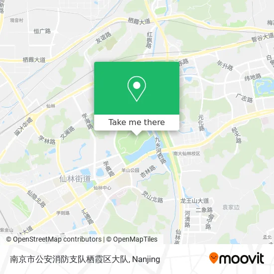 南京市公安消防支队栖霞区大队 map