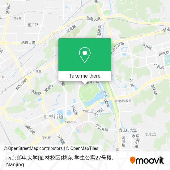 南京邮电大学(仙林校区)桃苑-学生公寓27号楼 map