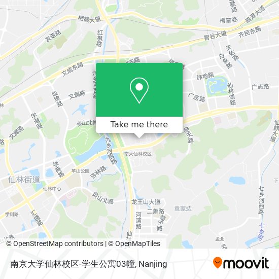 南京大学仙林校区-学生公寓03幢 map