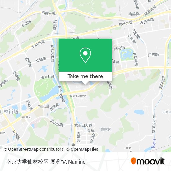 南京大学仙林校区-展览馆 map