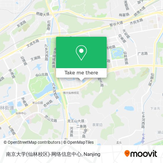 南京大学(仙林校区)-网络信息中心 map