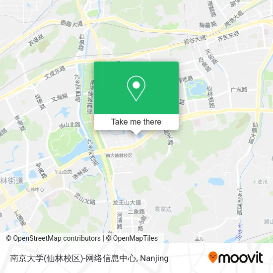 南京大学(仙林校区)-网络信息中心 map