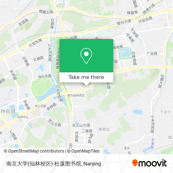 南京大学(仙林校区)-杜厦图书馆 map