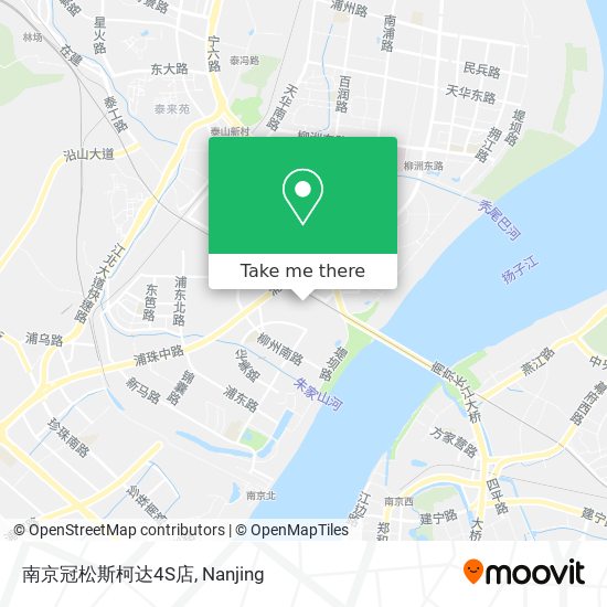 南京冠松斯柯达4S店 map